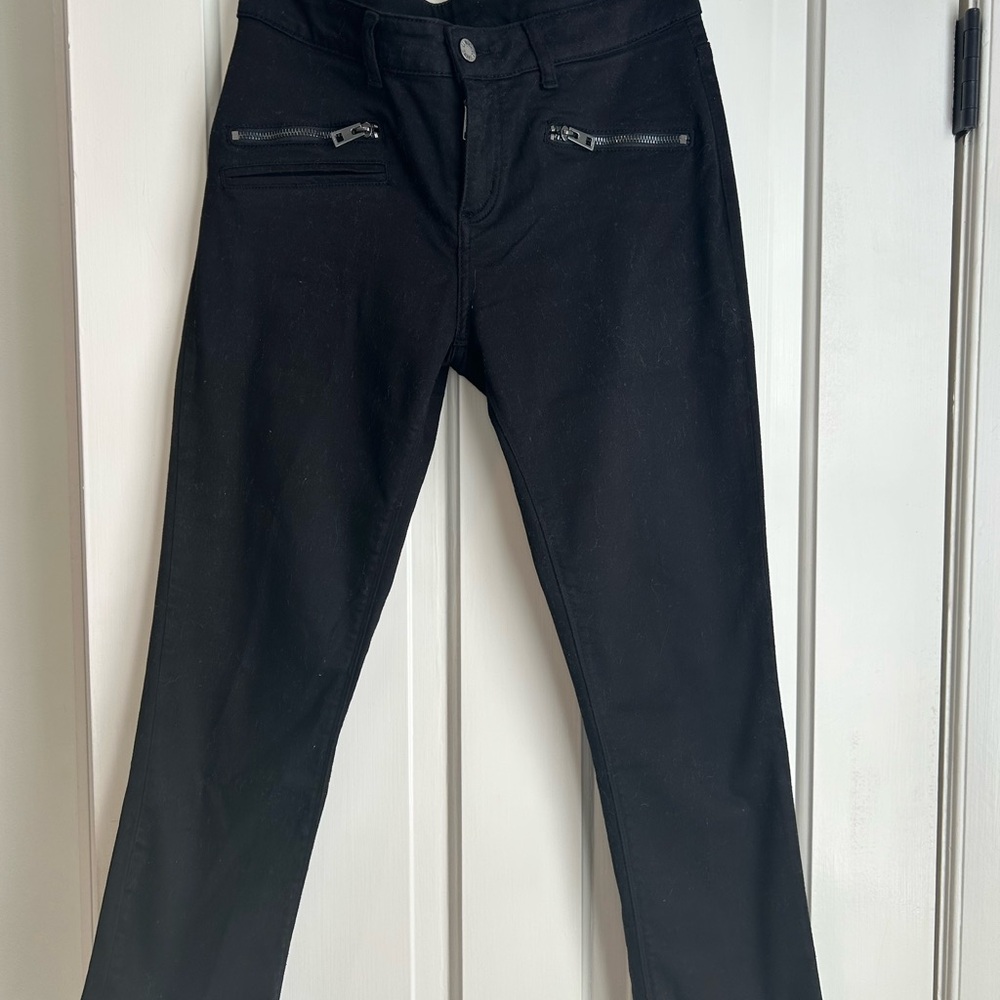 ZADIG & VOLTAIRE Ava mid rise slim fit jeans.
